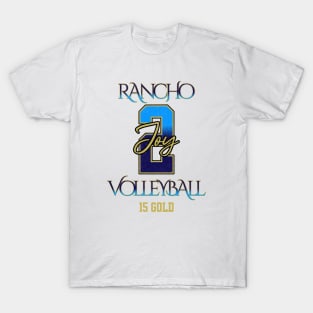 Joy #2 Rancho VB (15 Gold) - White T-Shirt